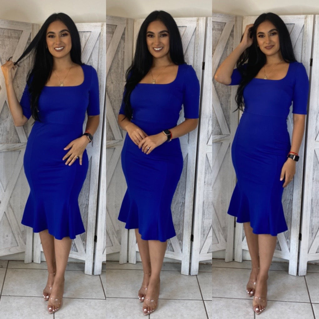 Mayren Dress (Royal)