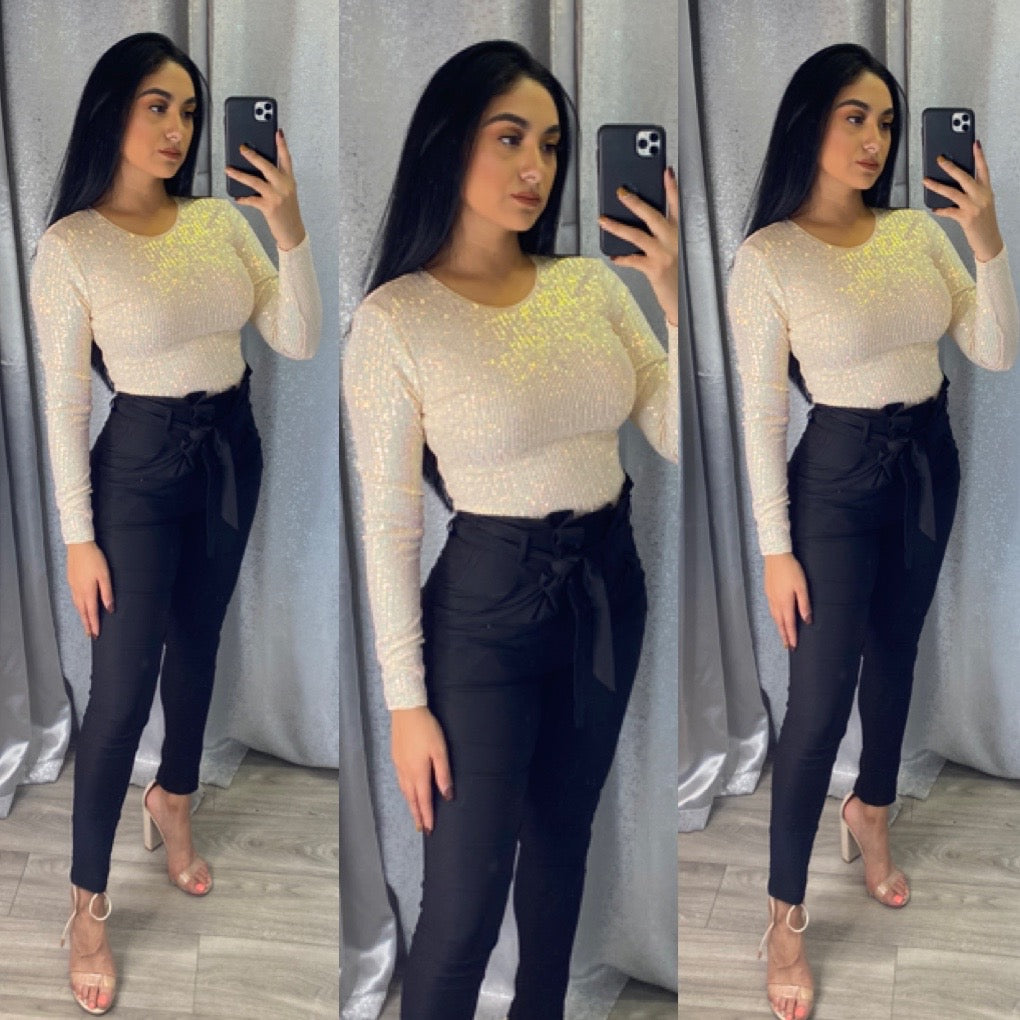 Naila Bodysuit (Nude)