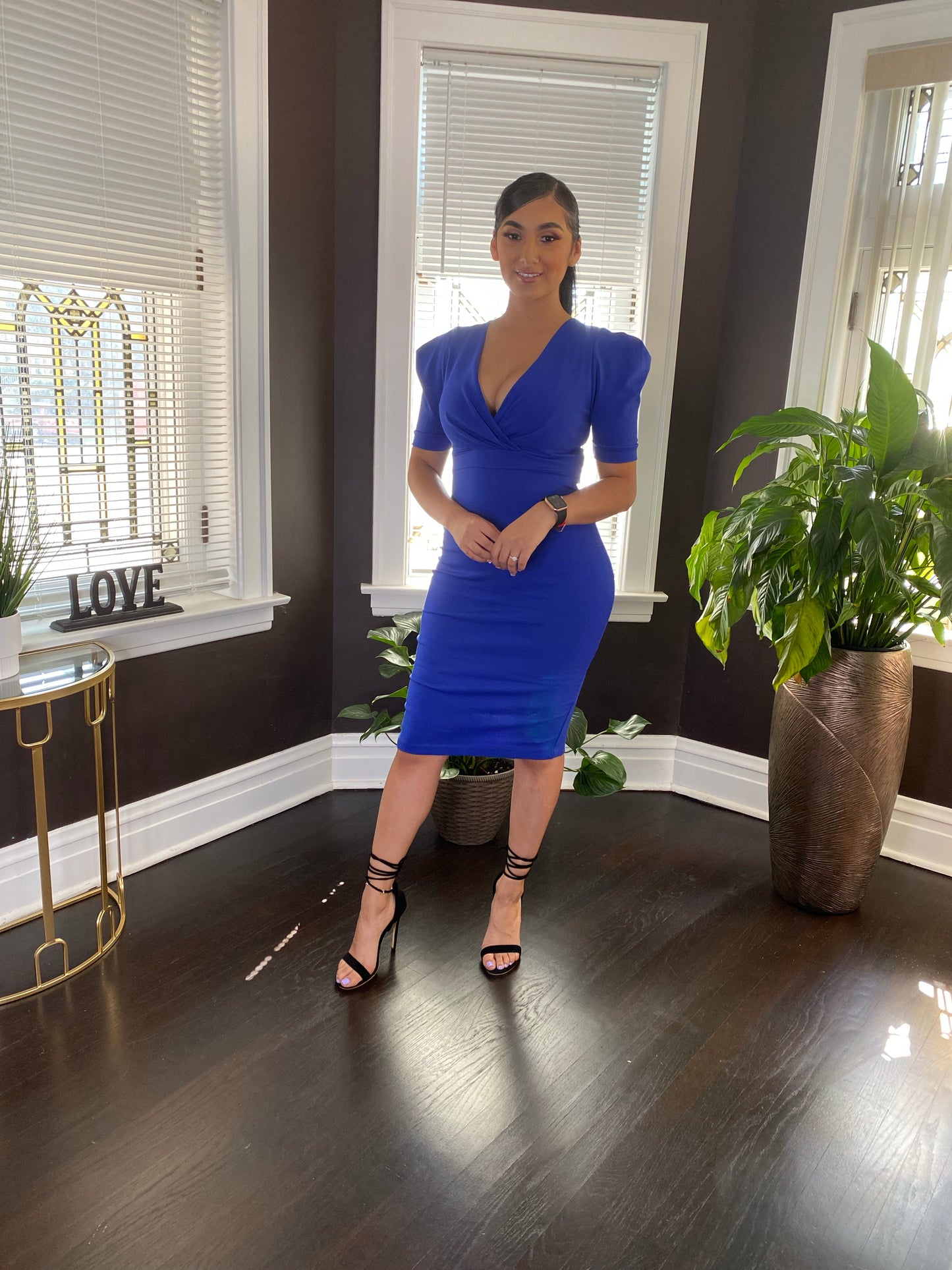 Amelia Dress (Royal)