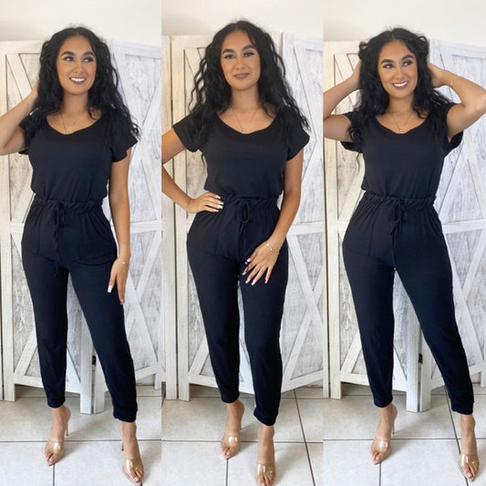 Fernanda Jumpsuit (Black)