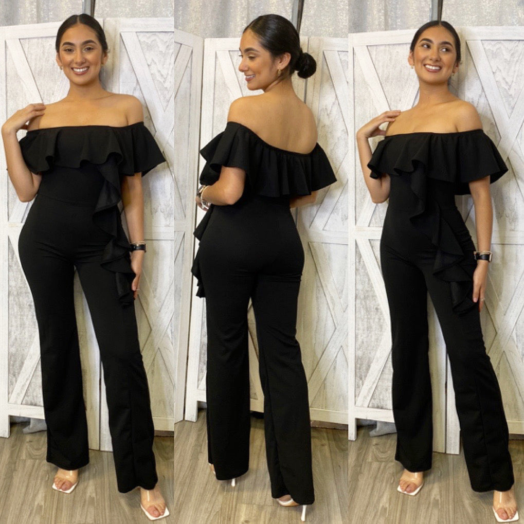 Gianna Jumpsuit - Black