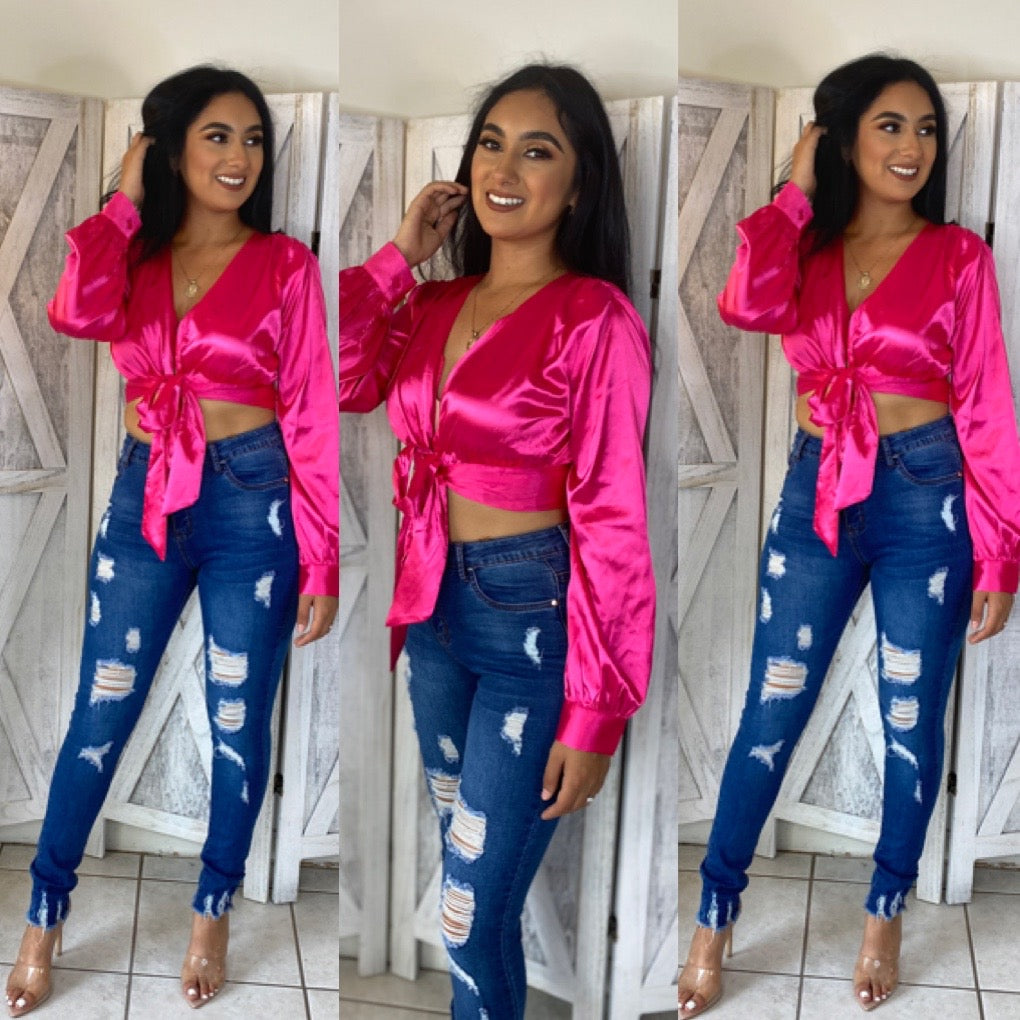 Camila Top - Fuchsia