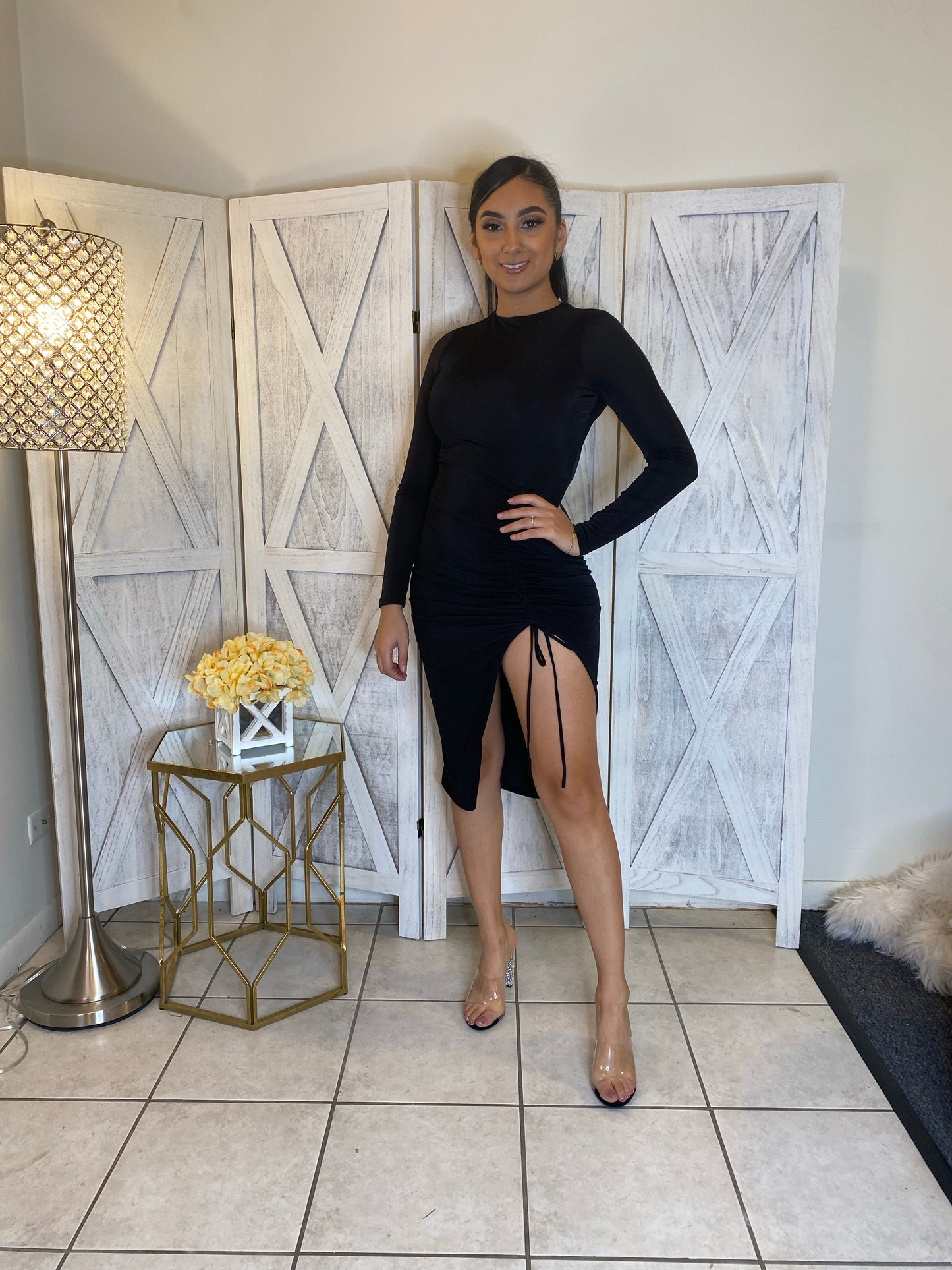 Lush Moment Dress (Black)