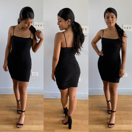 Fast Lane Dress (Black)