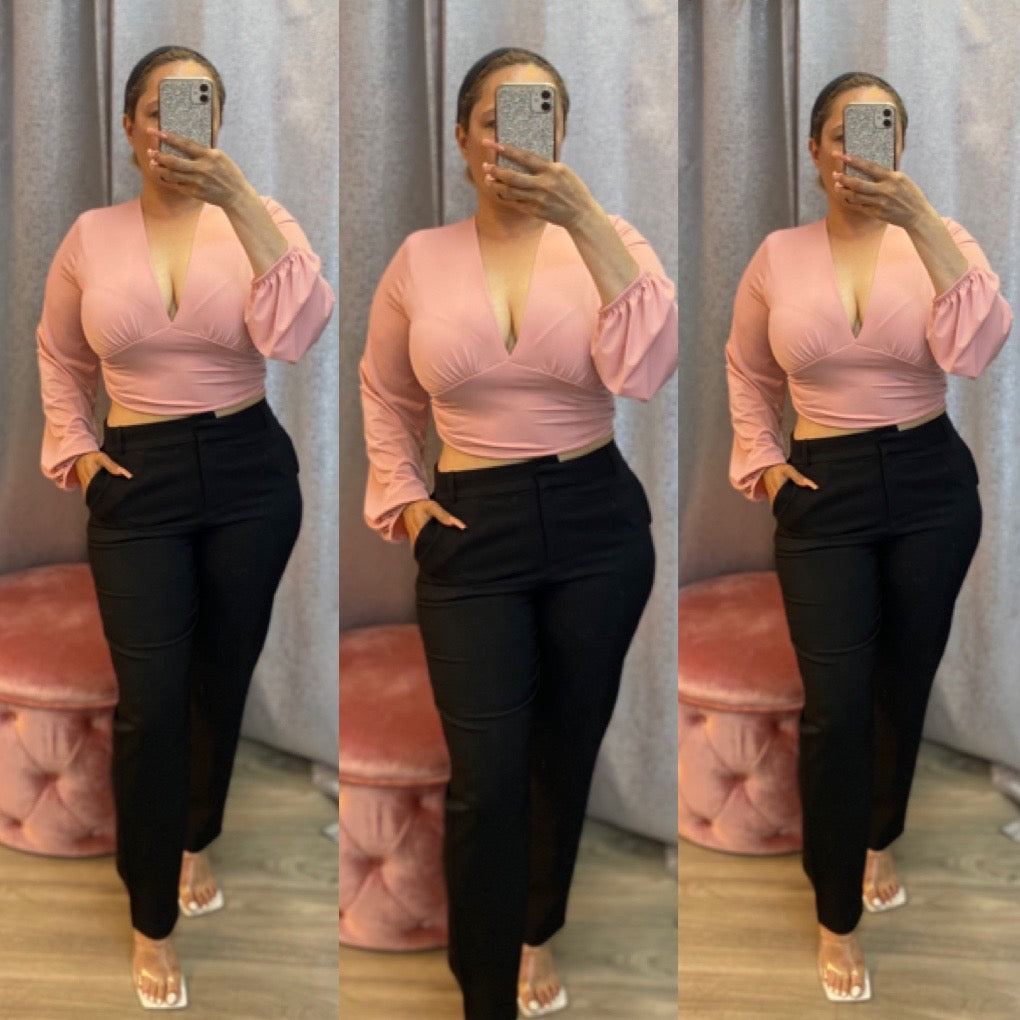Renee Top- Pink