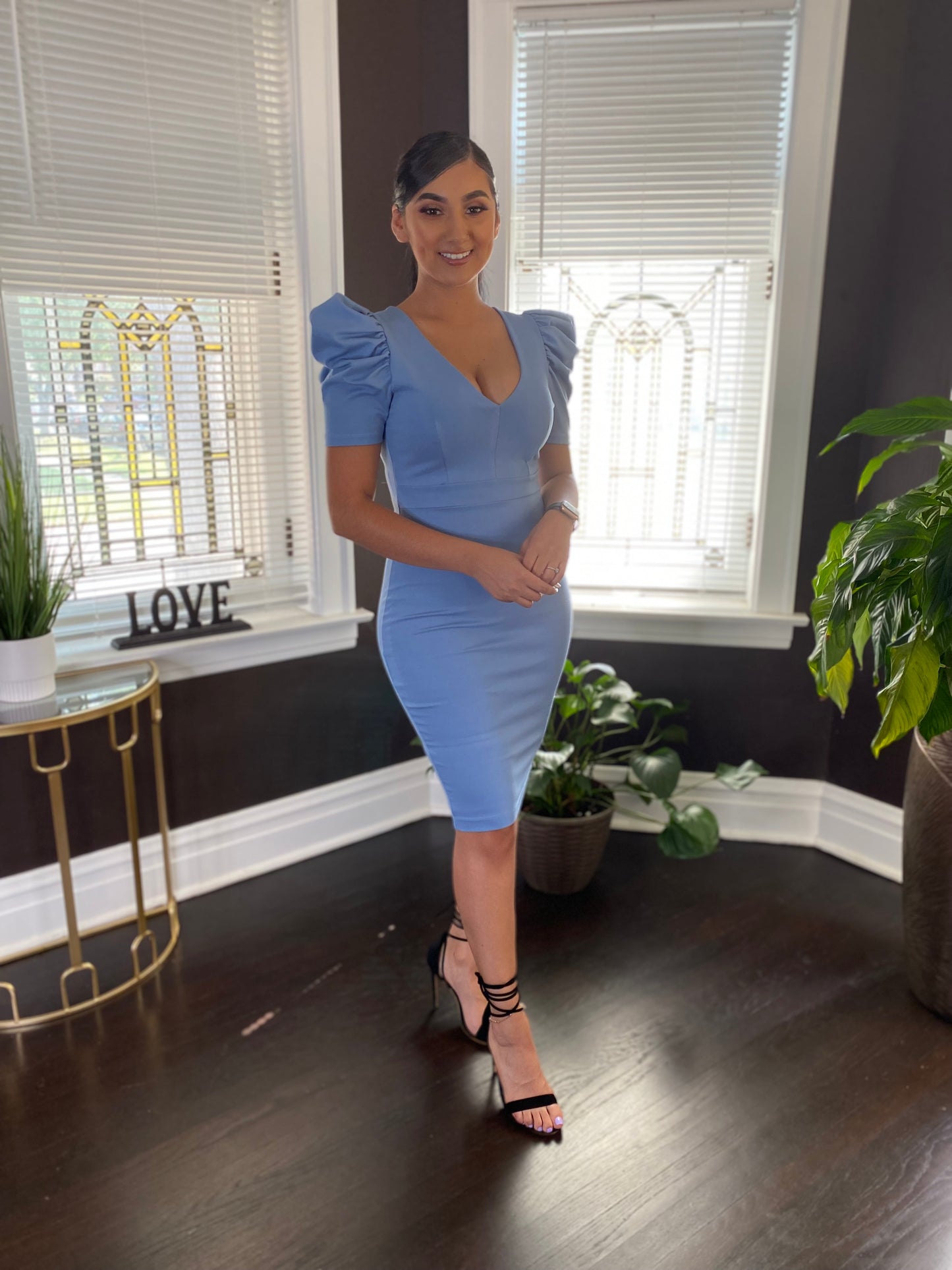 Total Flirt Dress (Blue)