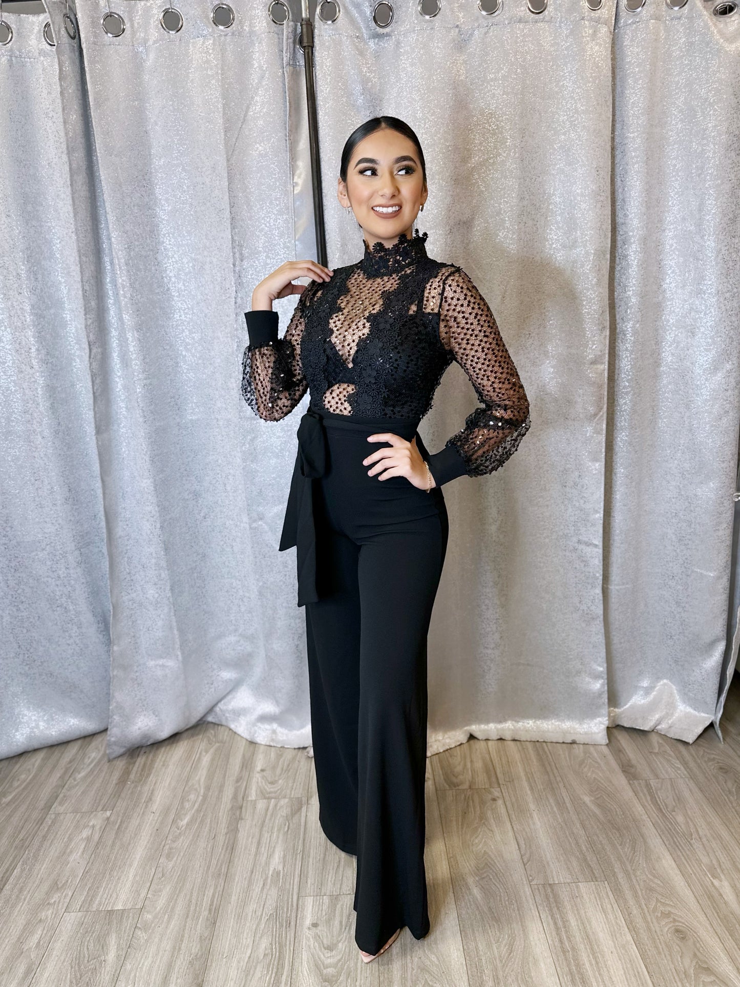 Nelsy Jumpsuit (Black)