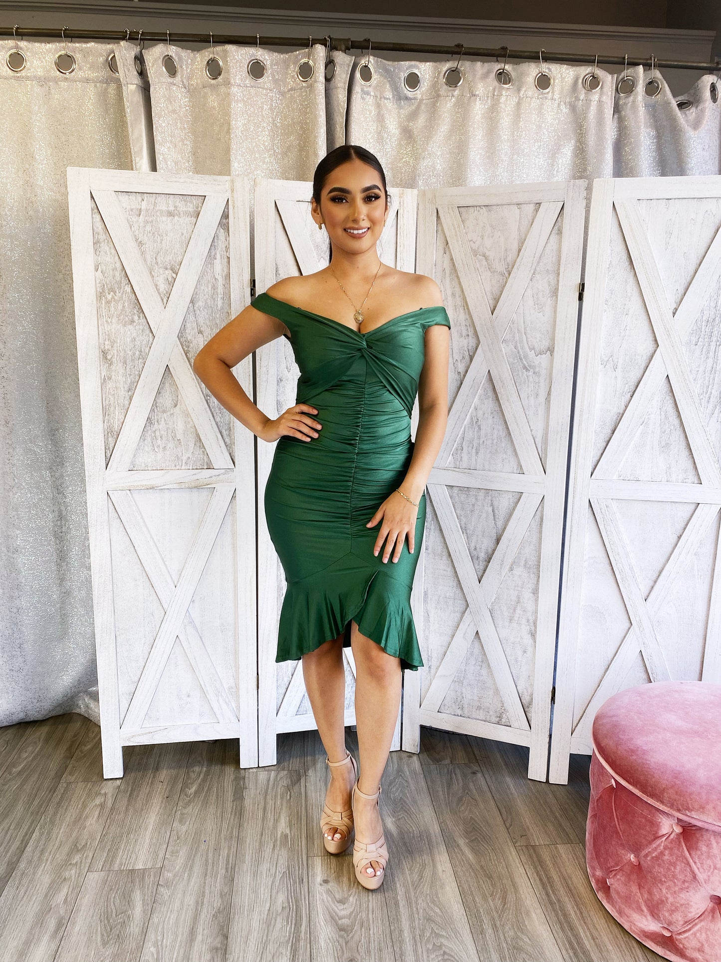 Delaney Dress (Green)