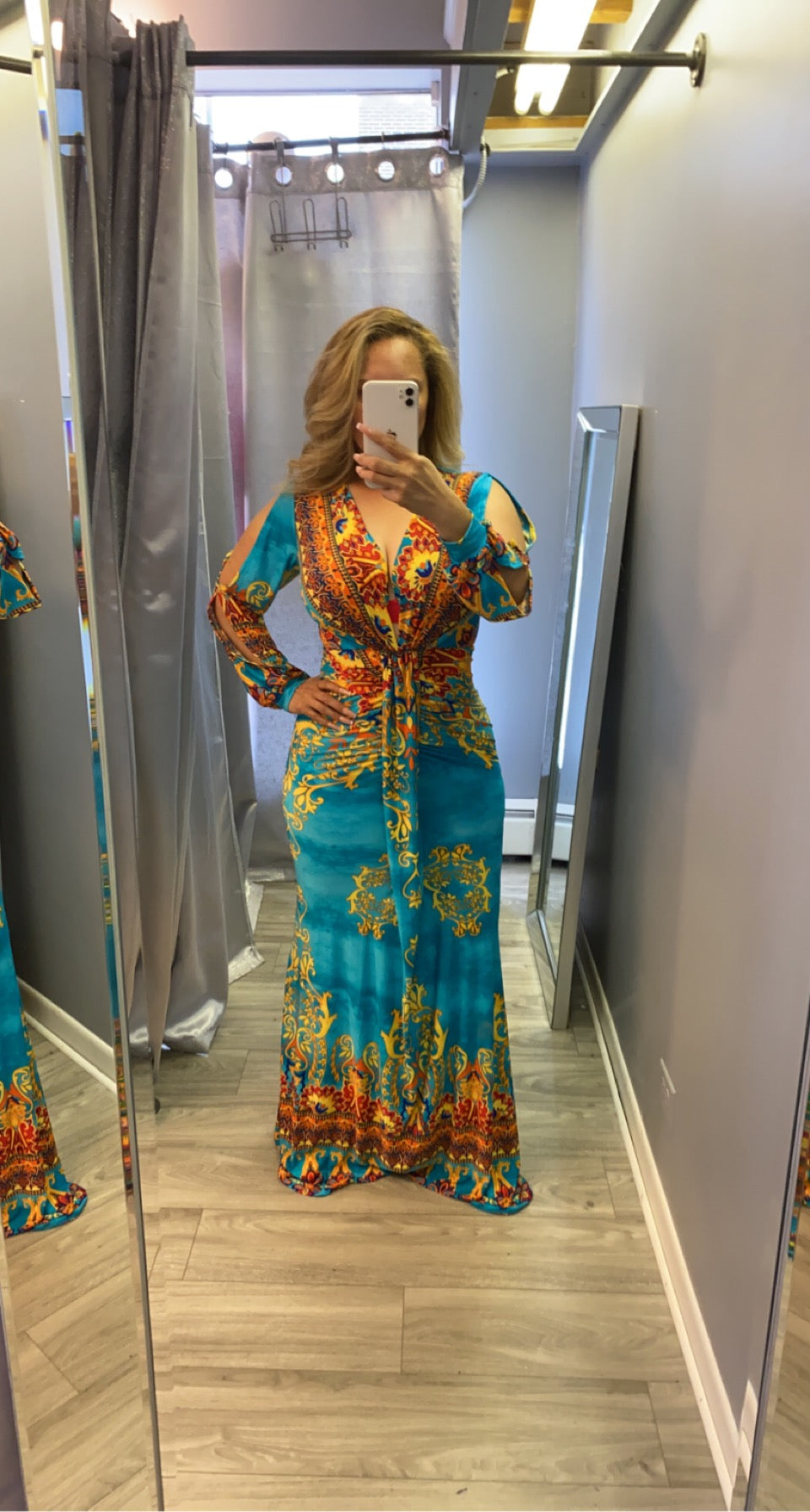 Spring Goddess Maxi Dress