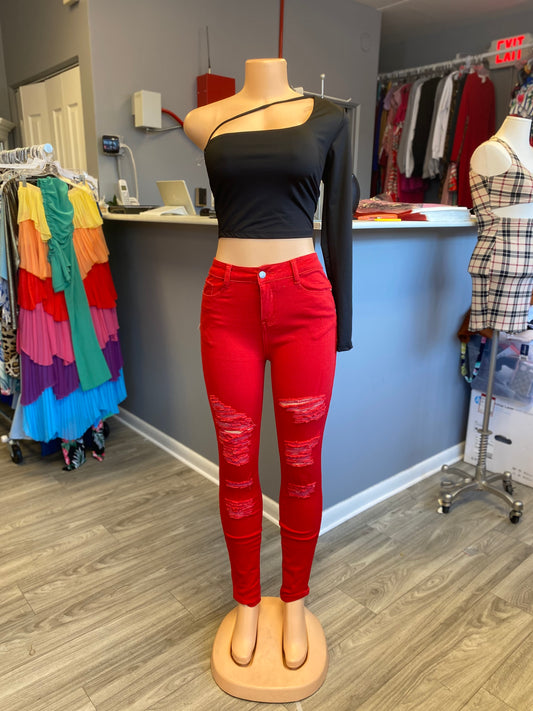 Not Your Basic Chick Top (Black)