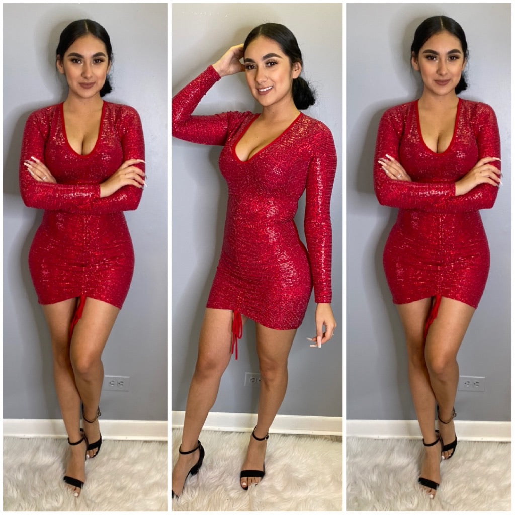 One Wish Dress (Red)