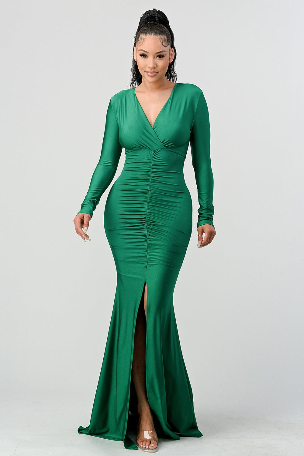 Harper Dress (Green)