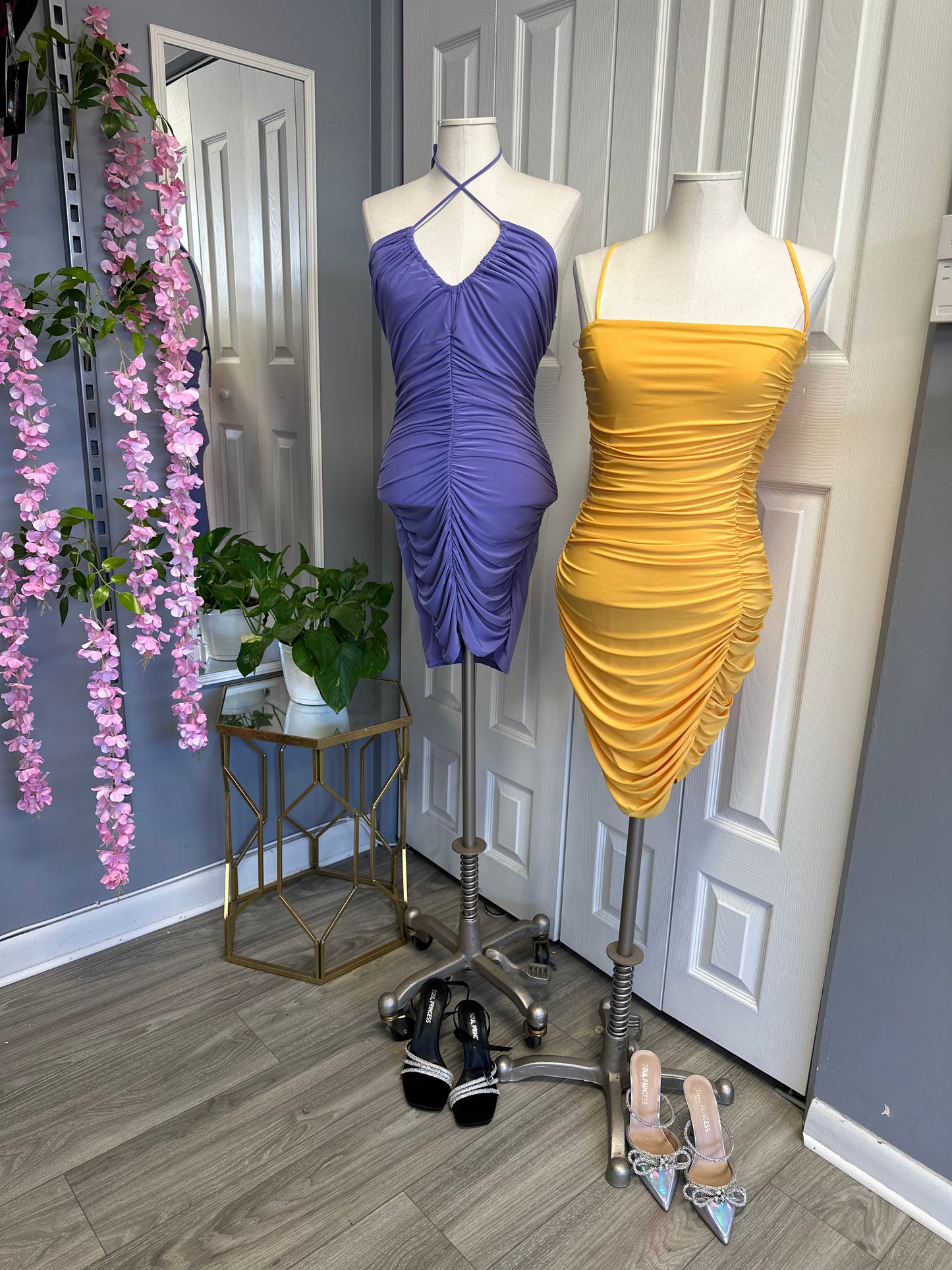 Evalina Dress (Lilac)