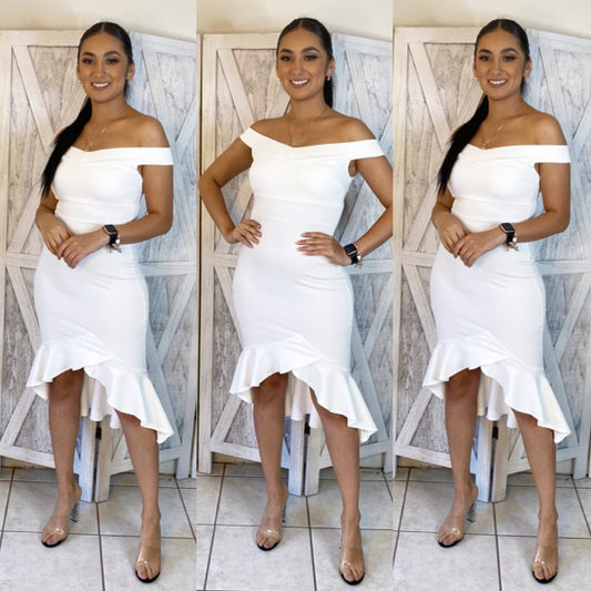 Aretzi Dress - Ivory