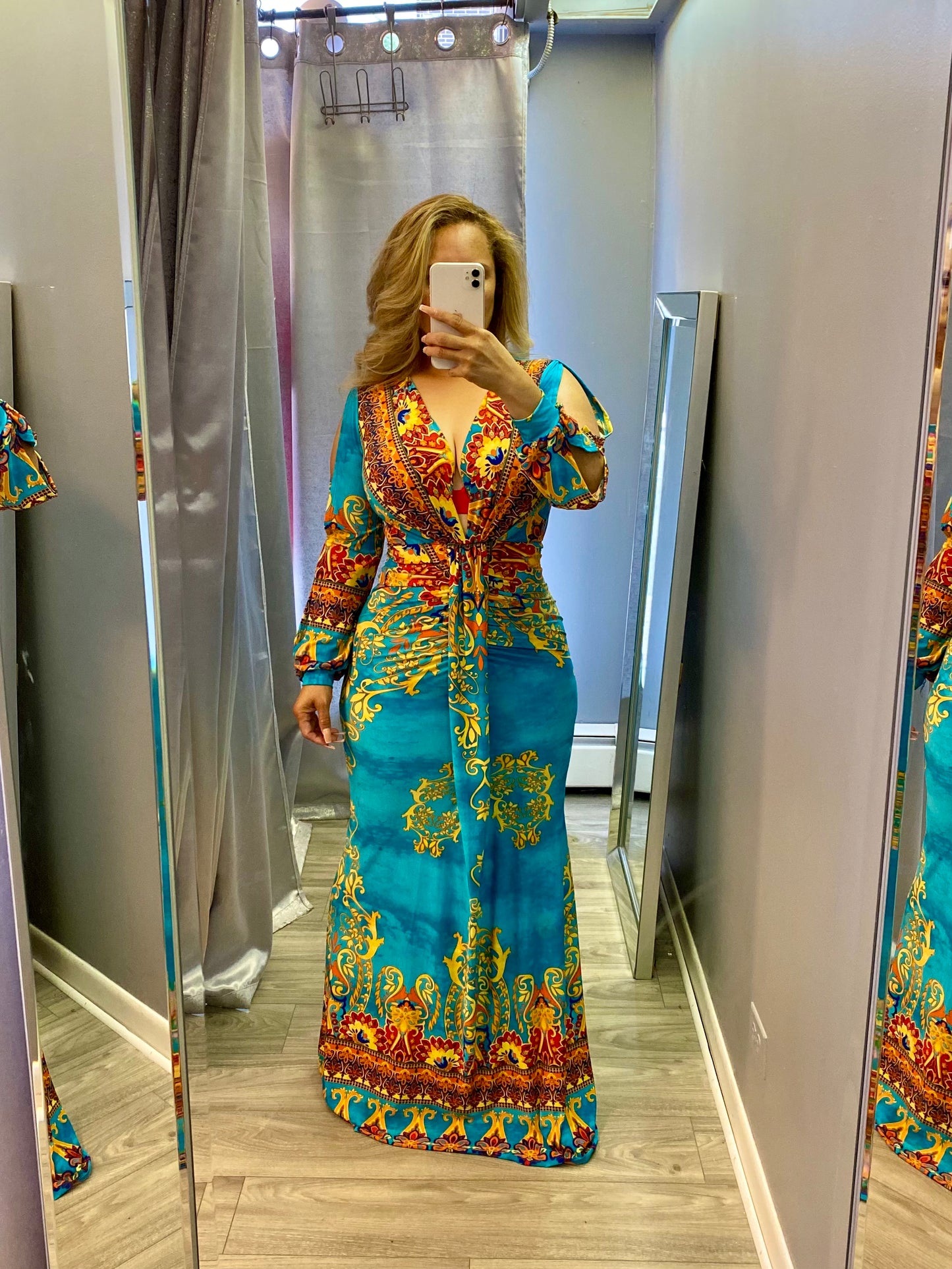 Spring Goddess Maxi Dress