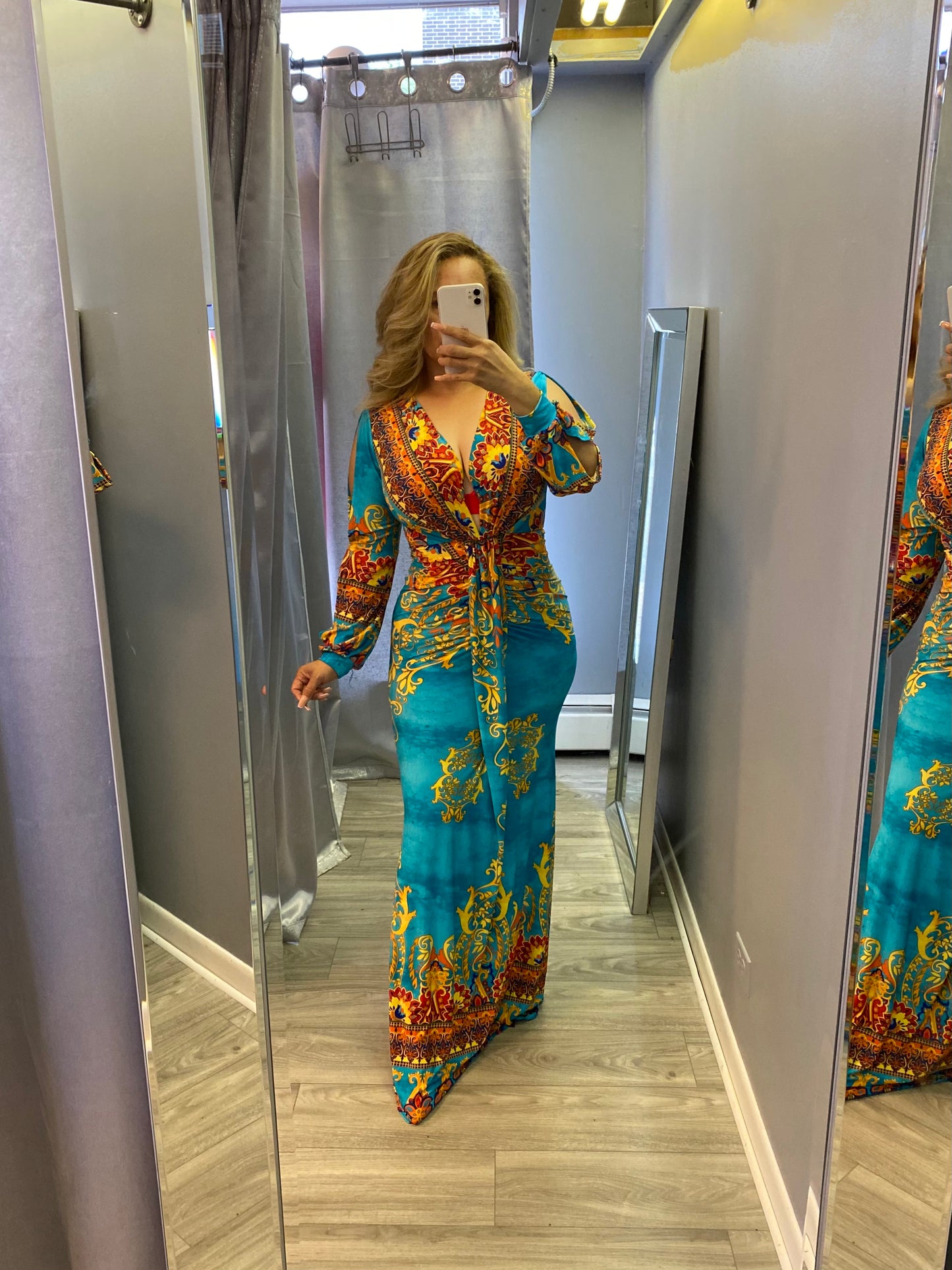 Spring Goddess Maxi Dress