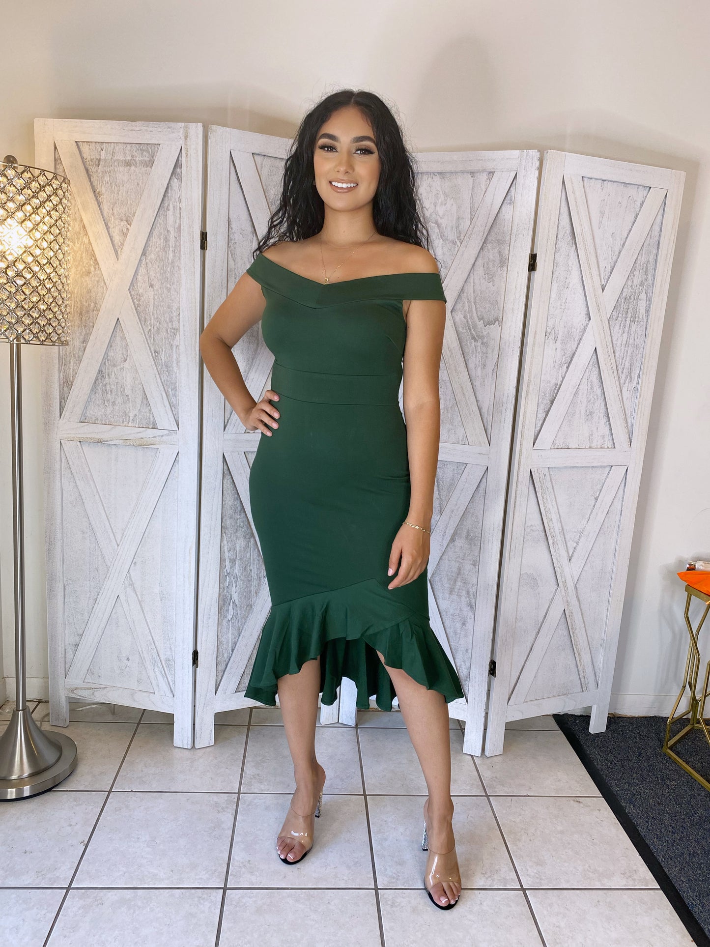 Aretzi Dress (Hunter)