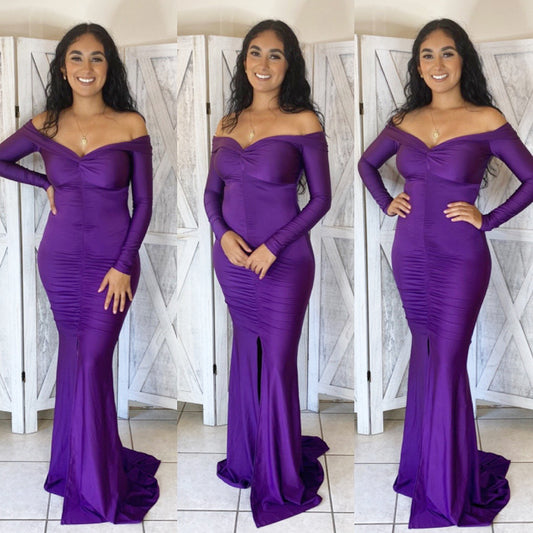 Felicia Gown (Purple)